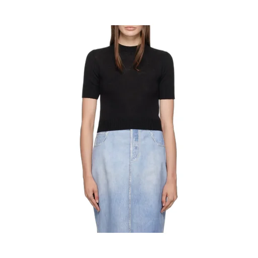 Cropped Wool Jumper