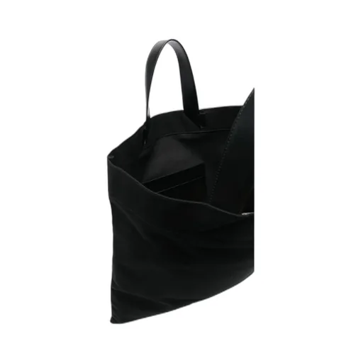 Logo Printed Top Handle Bag