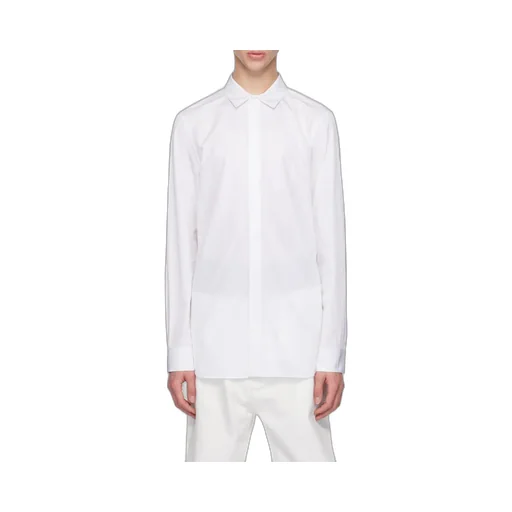 Button-Up Long-Sleeved Shirt