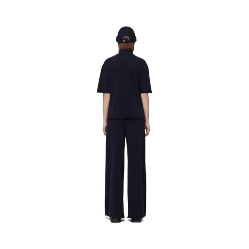 Drawstring Wide-Leg Trousers
