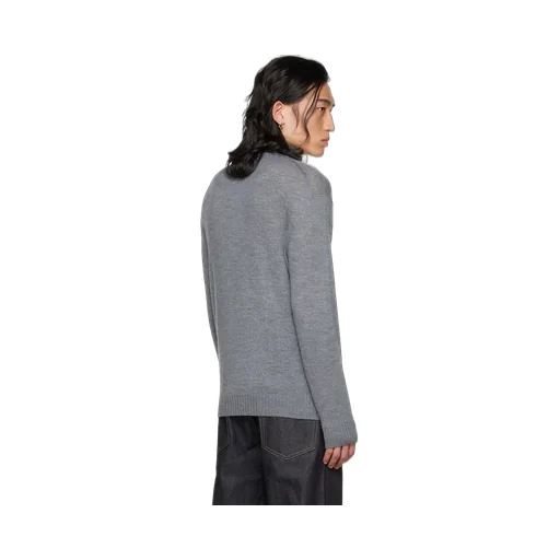 Roll-Neck Long-Sleeved Knitted Sweater