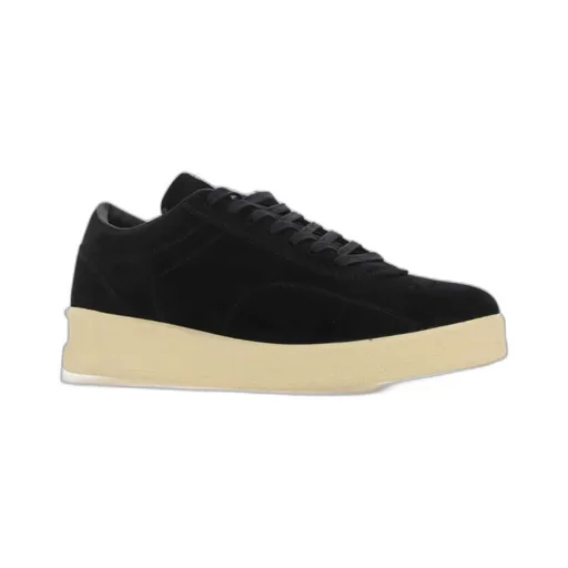 Lace-Up Leather Sneakers