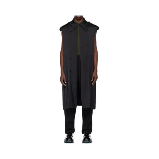 Belted Long Gilet