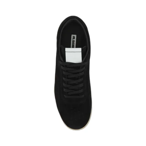 Lace-Up Leather Sneakers