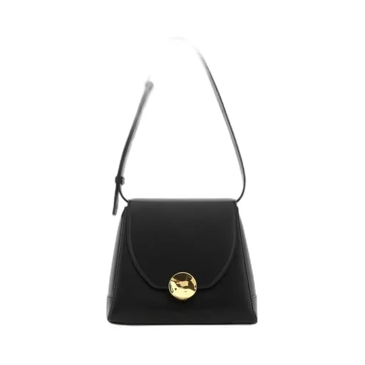 Logo Detailed Foldover Shoulder Bag