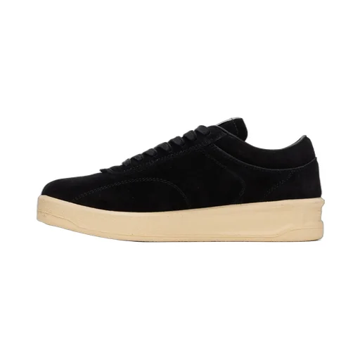Lace-Up Leather Sneakers