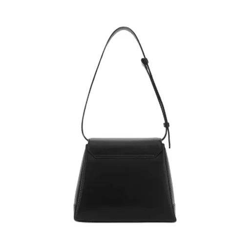 Logo Detailed Foldover Shoulder Bag