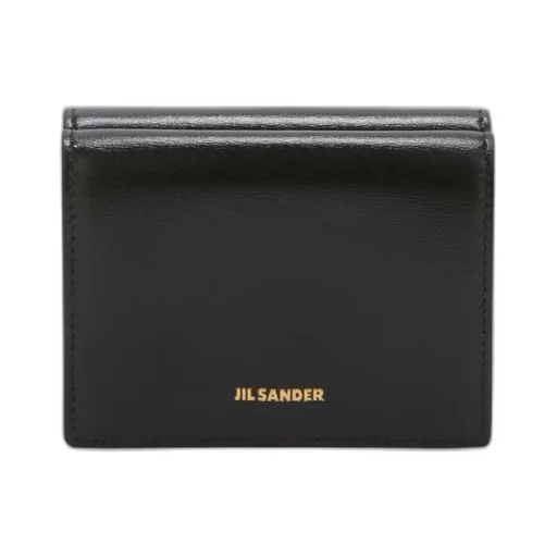 Logo Detailed Tri-Fold Wallet
