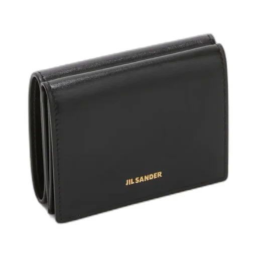 Logo Detailed Tri-Fold Wallet