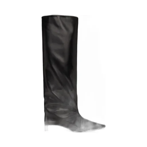 Knee-High Pointed Toe Boots