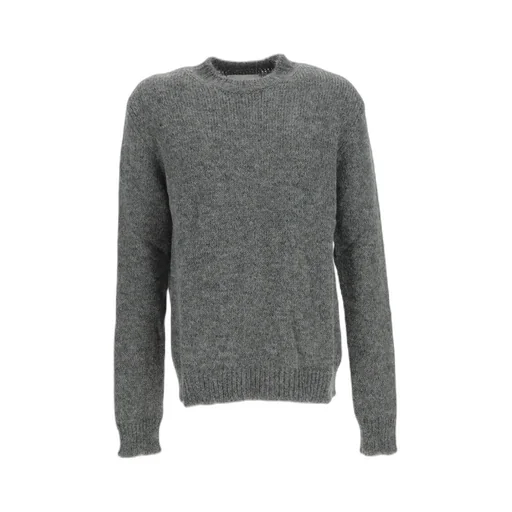 Crewneck Ribbed Hem Jumper