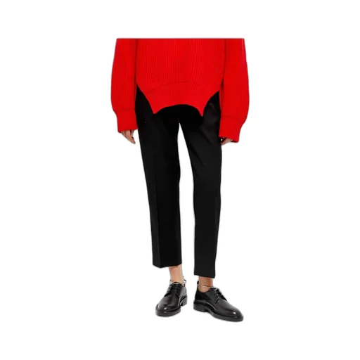 Straight Leg Tailored Trousers