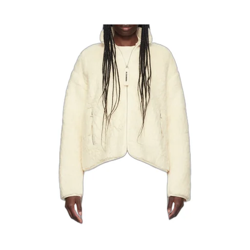 High-Neck Zipped Jacket