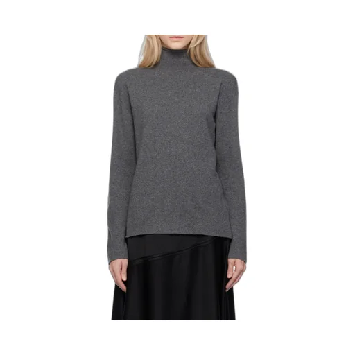 Long-Sleeved Turtleneck Knitted Jumper
