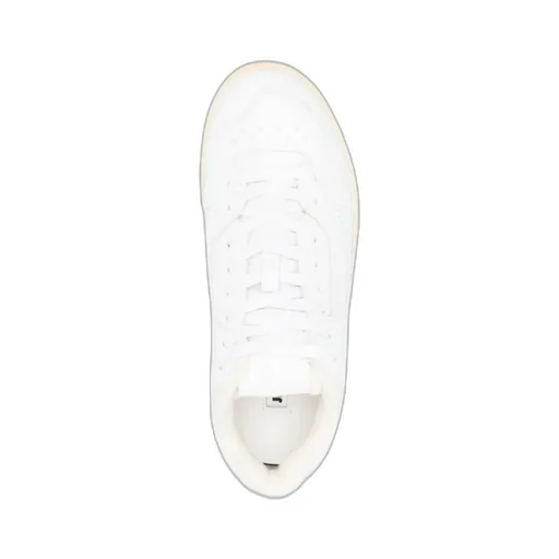 Round Toe Lace-Up Sneakers