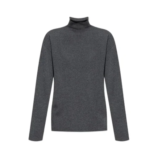 Long-Sleeved Turtleneck Knitted Jumper
