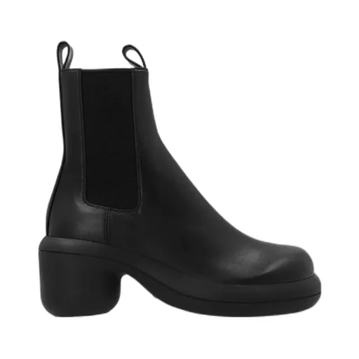 Round-Toe Ankle Boots
