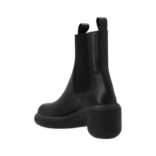 Round-Toe Ankle Boots
