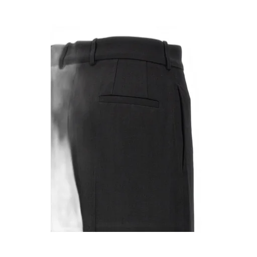 Straight-Leg Tailored Pants