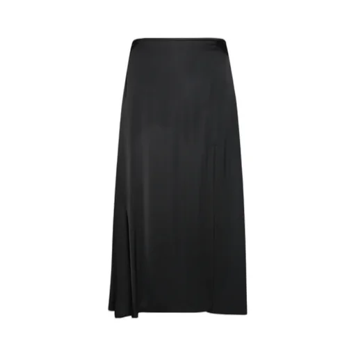 Midi Satin Skirt