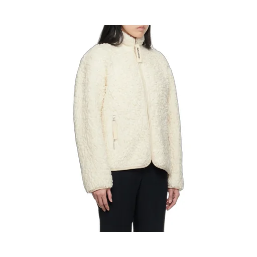 High-Neck Zipped Jacket