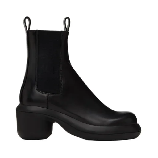 Round-Toe Ankle Boots