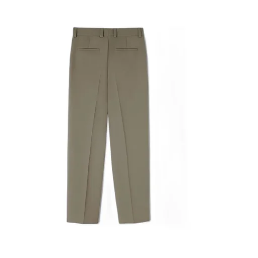 Straight-Leg Tailored Trousers