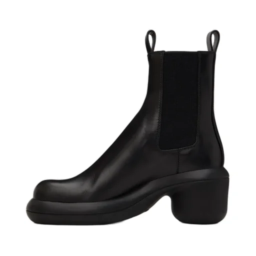 Round-Toe Ankle Boots