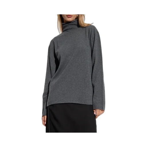 Long-Sleeved Turtleneck Knitted Jumper