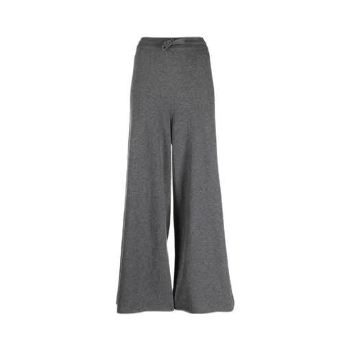 Drawstring Wide-Leg Trousers