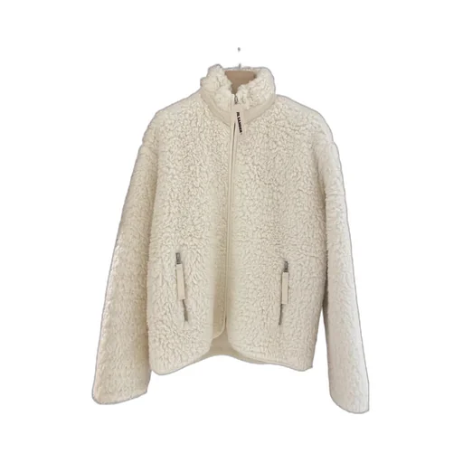 High-Neck Zipped Jacket