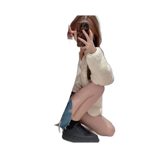 High-Neck Zipped Jacket