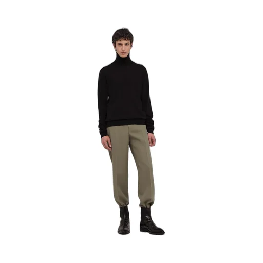 Straight-Leg Tailored Trousers