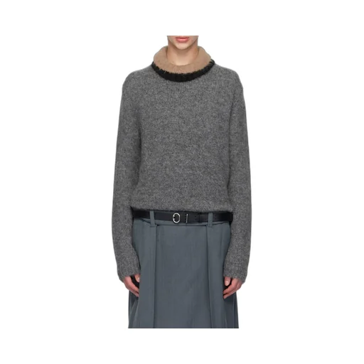 Crewneck Long-Sleeved Jumper