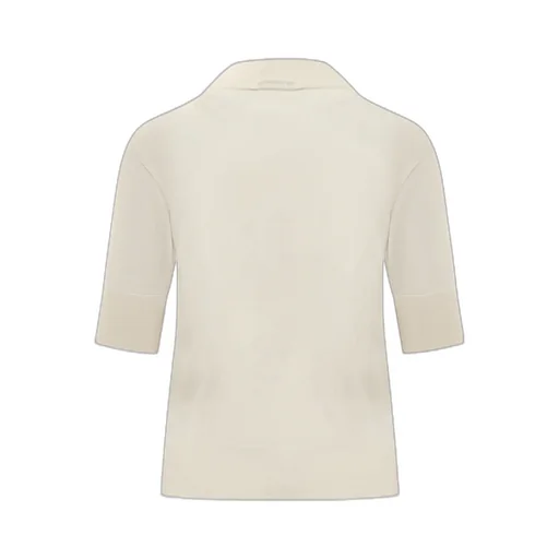 Mock-Neck Knitted Top