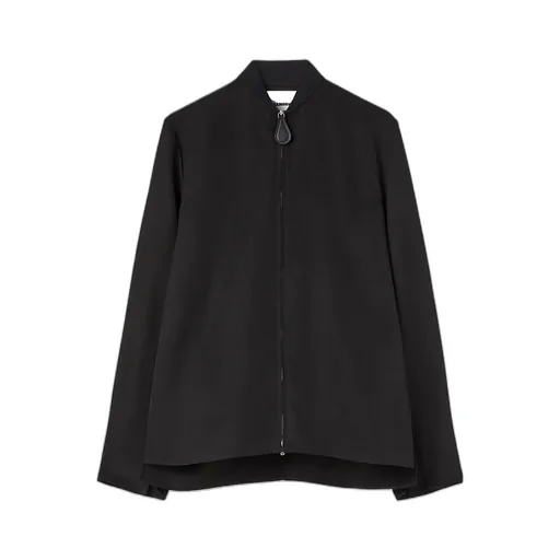 Long Sleeved Zipped Shirt