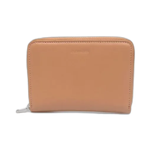 Zip-Around Leather Wallet