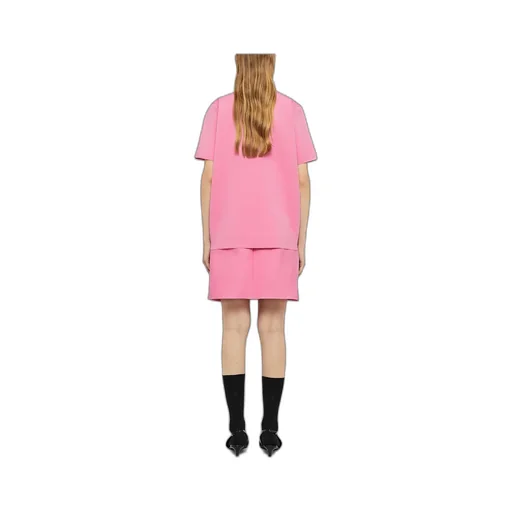 Zip Detailed Straight Hem Polo Top