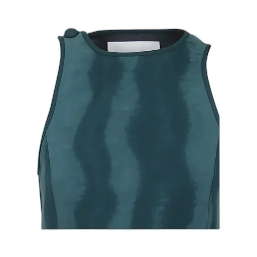 Abstract Print Sleeveless Top