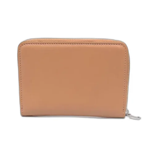Zip-Around Leather Wallet
