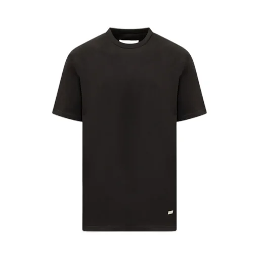 Logo Plaque Crewneck T-Shirt