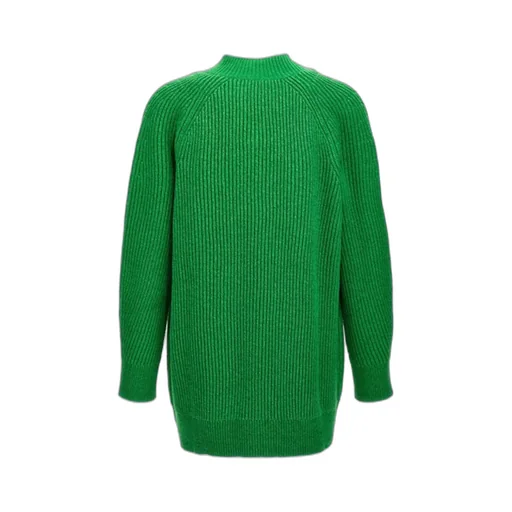 V-Neck Knitted Oversized Jumper