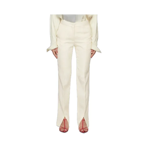 Seam Pleated Trousers