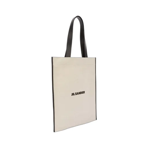 Logo Printed Medium Tote Bag