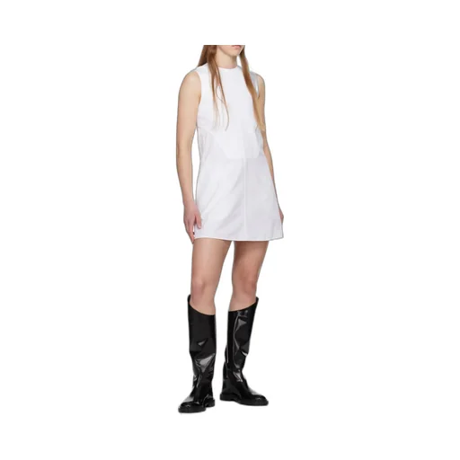 Asymmetric Round-Toe Boots