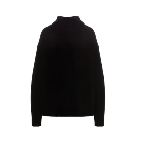 Roll-Neck Knitted Jumper