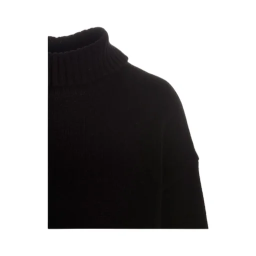 Roll-Neck Knitted Jumper