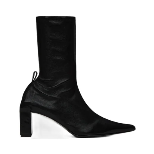 Pointed-Toe Ankle Boots