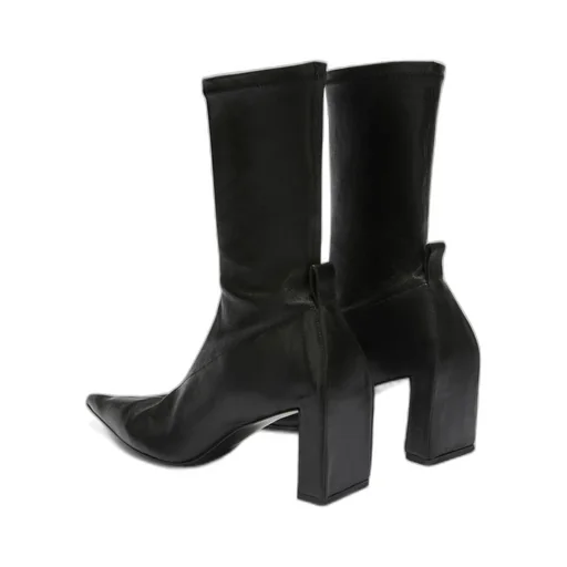 Pointed-Toe Ankle Boots