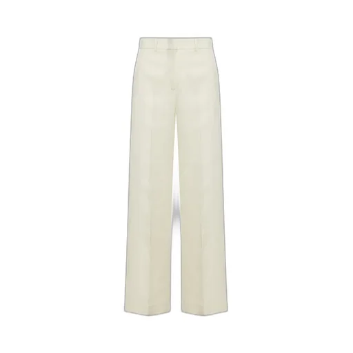 Straight-Leg Tailored Pants